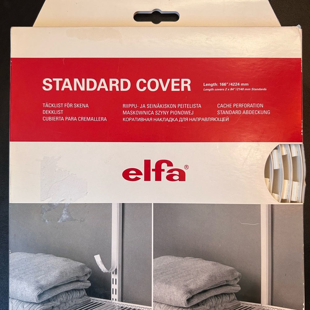 ELFA Standard Cover Tacklist for Skena ~ The Container Store ~ 166” Long
